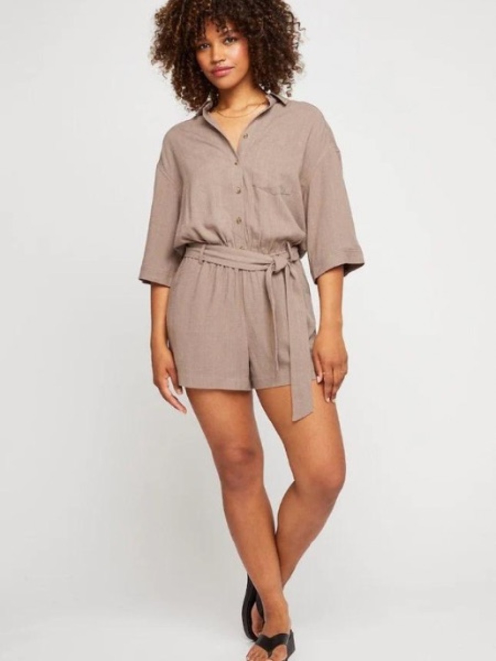 Gentle Fawn light beige romper XL (see photos) - Picture 2 of 12